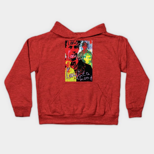 Comte de Lautreamont III Kids Hoodie by Exile Kings 